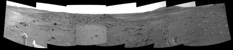 Left-eye view of a color stereo pair for PIA12143