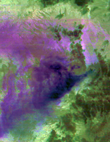 Click here for larger version of thermal infrared composite image PIA15151