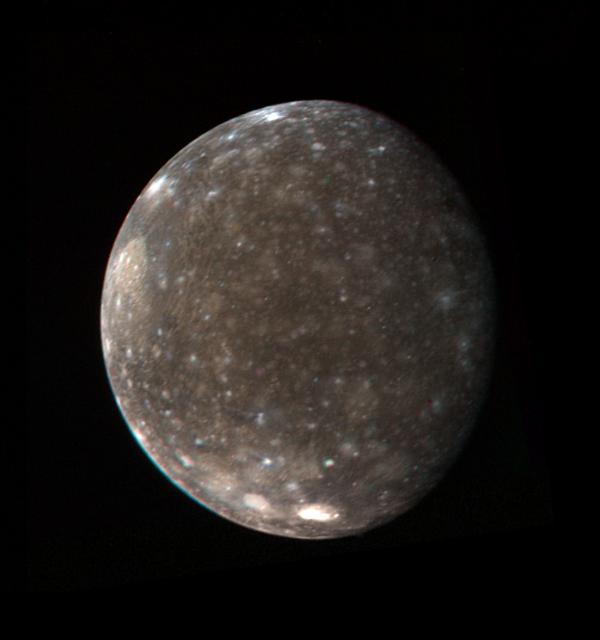 Outer Space NASA 8 x 10 Photo Picture Solar System Callisto Moon 