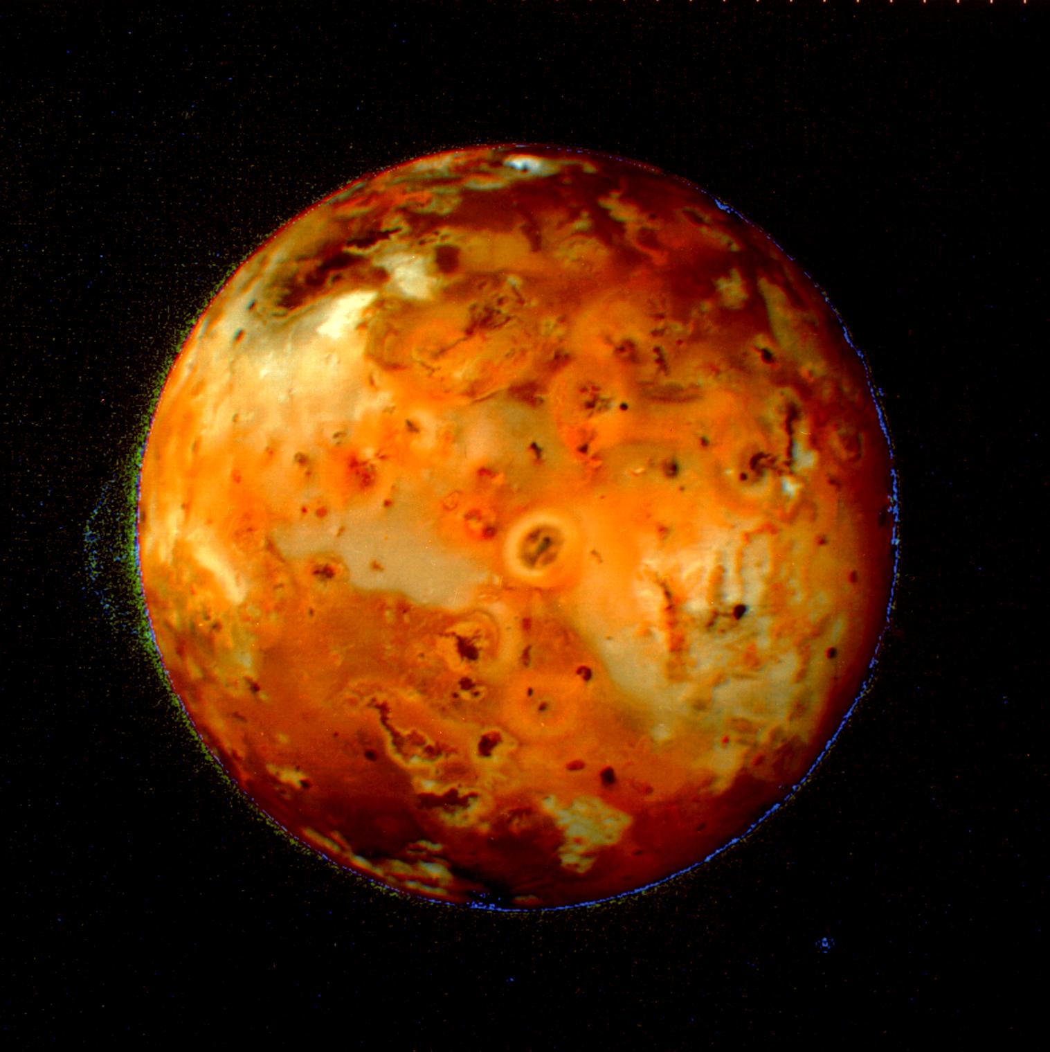 Space Images Volcanic Activity on Io 