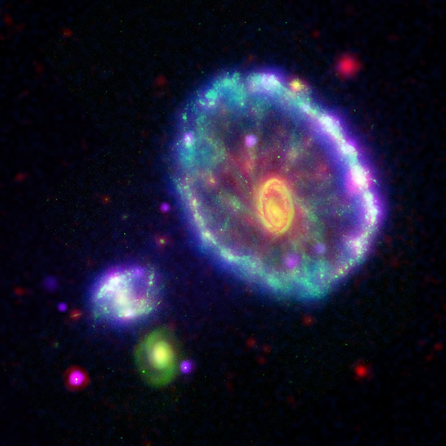 綺麗な銀河 星雲 1180 運用16年 スピッツァー宇宙望遠鏡が残した16のポートレート 3 改訂 我家のｉｔ化