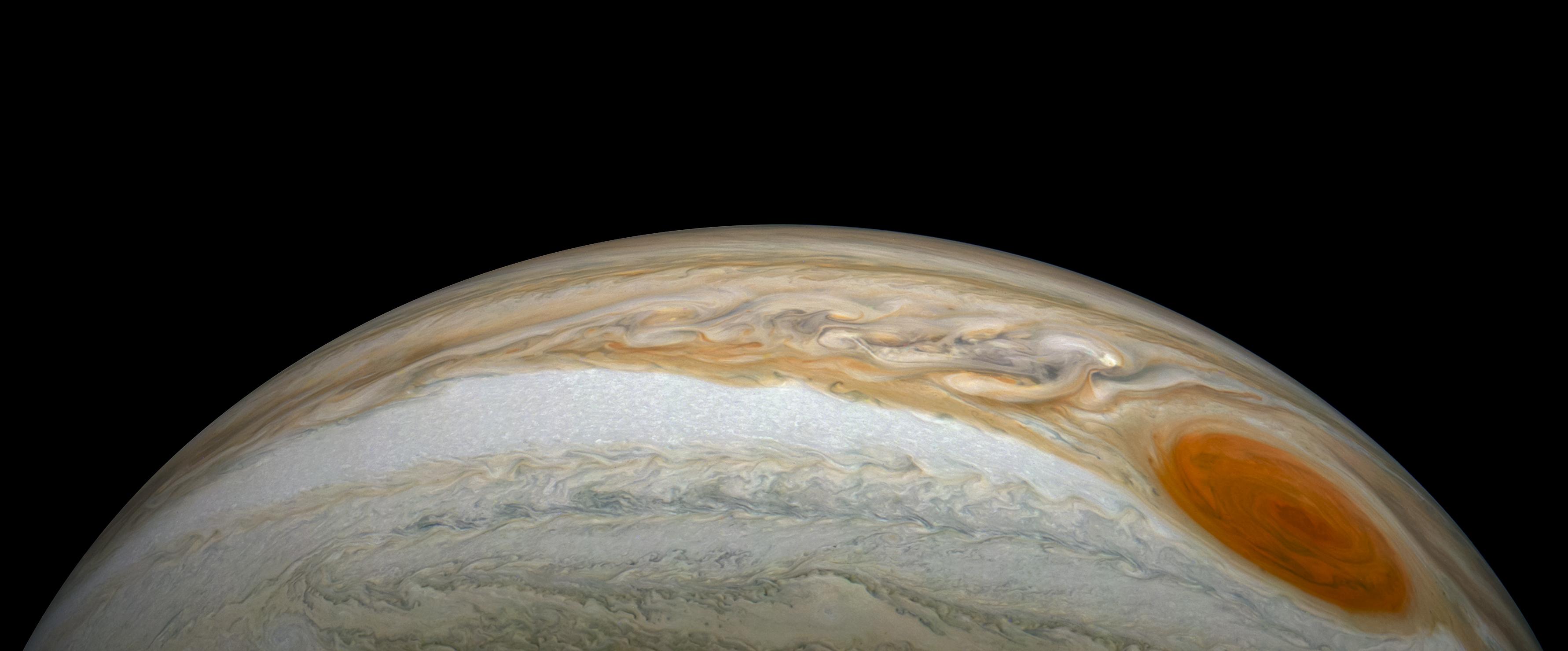 Another look at Jupiter’s Great Red Spot, courtesy of Juno ...