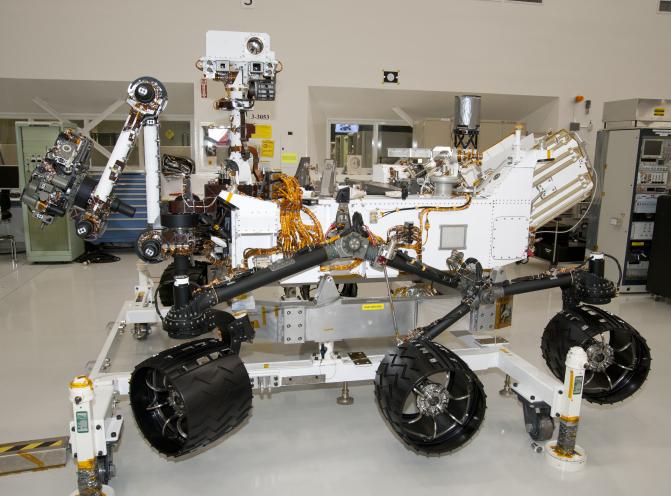 Curiosity Mars Rover 166 Piece NASA Space Laboratory 3D Model DIY Hobby Kit 