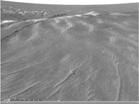 Click on the image for Looking Back at 'Eagle Crater'  (QTVR)