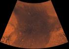 Mars digital-image mosaic merged with color of the MC-4 quadrangle, Mare Acidalium region of Mars. This image is from NASA's Viking Orbiter 1.