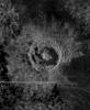 This image of the Venusian crater Golubkina, a 340 kilometer (20.4 miles) diameter impact crater located at about 60.5 degrees north latitude, 287.2 degrees east longitude, contains NASA's Magellan data mosaiced with a Soviet Venera radar image.