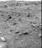 Photographic evidence of the successful series of commands to NASA's Viking 1 lander on Mars that unlocked the surface sampler arm is seen in this picture.