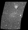 This four-frame mosaic shows the ancient impact structure Asgard on Jupiter's moon Callisto. This image was taken on November 4, 1996, by NASA's Galileo spacecraft during its third orbit around Jupiter.