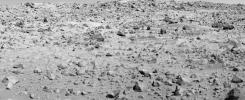 NASA's Viking Lander 1 took this image of Mars' rocky surface.