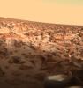 This high-resolution color photo of the surface of Mars was taken by NASA's Viking Lander 2 at its Utopia Planitia landing site on May 18, 1979, and relayed to Earth by Orbiter 1 on June 7.