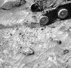 Pebbles are seen in lander images, along with cobbles. For example, this image taken by NASA's Imager for Mars Pathfinder (IMP) shows the same pebbles that were visible in the Sojourner rover image of the 'Cabbage Patch.' Sol 1 began on July 4, 1997.