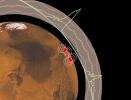 Magnetic anomalies on Mars are seen in this image from NASA's Mars Global Surveyor.