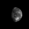 This archival frame from an animation obtained Sept. 1996, is part of a sequence of full disk Io images taken prior to NASA's Galileo orbiter's second encounter with Ganymede.