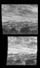 Time Sequence of a belt-zone boundary near Jupiter's equator. These mosaics images captured by the Solid State Imaging system aboard NASA's Galileo spacecraft show Jupiter's appearance at 757 nanometers (near-infrared).