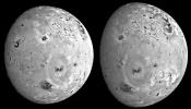 These two views of Io were acquired by NASA's Galileo spacecraft during its seventh orbit (G7) of Jupiter. The images were designed to view large features on Io at low sun angles when the lighting conditions emphasize the topography.
