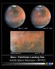 NASA's Hubble Space Telescope images of Mars, taken on June 27, 1997, reveal a significant dust storm which fills much of the Valles Marineris canyon system and extends into Xanthe Terra.