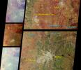 These images from NASA's Terra satellite images of Oklahoma and north Texas were acquired on March 12, 2000 during Terra orbit 1243.