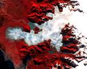 This image was acquired by NASA's Terra satellite on May 2, 2000 over the North Patagonia Ice Sheet in Chile, South America.