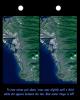 Honolulu, on the island of Oahu, is a large and growing urban area. This stereoscopic image pair, combining a Landsat image with topography measured by NASA's Shuttle Radar Topography Mission, shows how topography controls the urban pattern.