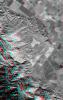 This anaglyph, from NASA's Shuttle Radar Topography Mission, shows Wheeler Ridge and vicinity, California, a site of major tectonic activity. 3D glasses are necessary to view this image.