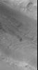 NASA's Mars Global Surveyor shows channels and Gullies in Nirgal Vallis on Mars.