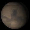 NASA's Mars Global Surveyor shows the Syrtis Major face of Mars in mid-October 2005.