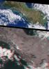 This anaglyph from the MISR instrument aboard NASA's Terra spacecraft shows the rugged Southern Alps extending some 650 kilometers along the western side of New Zealand's South Island. 3D glasses are necessary to view this image.