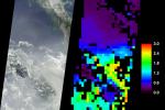 These data products from NASA's Terra satellite document the presence of airborne particulates on March 13, 2002, during Terra orbit 11880. At least once a year for a period lasting from a week to several months, northern Sumatra is obscured by smoke and 