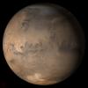NASA's Mars Global Surveyor shows the Acidalia/Mare Erythraeum face of Mars in mid-January 2006.