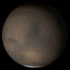 NASA's Mars Global Surveyor shows the Syrtis Major face of Mars in mid-June 2005.