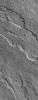 NASA's Mars Global Surveyor shows heavily-cratered lava flows on the slopes of the martian volcano, Ascraeus Mons on Mars. The mountain is a classic shield volcano, similar in many respects to the volcanoes of Hawaii.