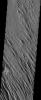The Medusae Fossae formation, seen in this NASA Mars Odyssey image, is an enigmatic pile of eroding sediments that spans over 5,000 km (3,107 miles) in discontinuous masses along the Martian equator.