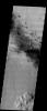 This image taken by NASA's 2001 Mars Odyssey shows a crater called Gusev in the southern hemisphere of Mars. This crater may have been the site of an ancient lake.