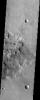 NASA's Mars Odyssey spacecraft captured this image in August 2003, showing an area not too far south of Meridiani where the mineral hematite was found on the Martian surface.