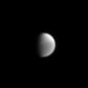 Cassini's finely-tuned vision reveals hazes high in the skies over Titan in this narrow angle camera image taken by NASA's Cassini spacecraft on May 22, 2004.