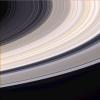 Nine days before it entered orbit, NASA's Cassini spacecraft captured this exquisite natural color view of Saturn's rings.