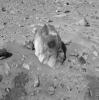 NASA's Mars Exploration Rover Opportunity shows a hole drilled by the rover's rock abrasion tool located on its robotic arm in the rock dubbed 'Humphrey.'