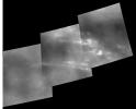 These images captured by NASA's Cassini spacecraft were taken during Cassini's second close approach to Titan in December 2004.
