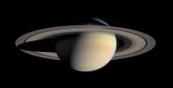 While cruising around Saturn in early October 2004, Cassini captured a series of images that have been composed into the largest, most detailed, global natural color view of Saturn and its rings ever made.