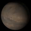 NASA's Mars Global Surveyor shows the Elysium/Mare Cimmerium face of Mars in mid-September 2005.