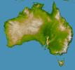 NASA's Shuttle Radar Topography Mission shows Australia, the world's smallest, flattest, and (after Antarctica) driest continent, but at 7.7 million square kilometers (3.0 million square miles) it is also the sixth largest country.