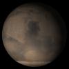 NASA's Mars Global Surveyor shows the Syrtis Major face of Mars in mid-March 2005.