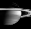 NASA's Cassini spacecraft's keen vision, with its variety of spectral filters, allows for revealing views of the eastward- and westward-flowing cloud bands that encircle the ringed giant, Saturn.
