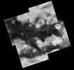 During its Sept. 7, 2005, flyby of Titan, NASA's Cassini spacecraft acquired images of territory on the moon's Saturn-facing hemisphere that were assembled to create this mosaic.