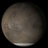 This composite of Mars Global Surveyor daily global images acquired at Ls 193 during a previous Mars year shows the Acidalia/Mare Erythraeum face of Mars.