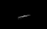 This picture of the European Space Agency's Mars Express spacecraft by the Mars Orbiter Camera on NASA's Mars Global Surveyor is from the first successful imaging of any spacecraft orbiting Mars taken by another spacecraft orbiting Mars.
