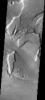 This image shows a portion of the floor of Kasei Vallis on Mars as seen by NASA's 2001 Mars Odyssey spacecraft.
