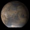 NASA's Mars Global Surveyor shows the Acidalia/Mare Erythraeum face of Mars at Ls 66 in mid-June 2006.
