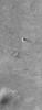 NASA's Mars Global Surveyor shows a bright plain west of Schiaparelli Crater, Mars, some of them long-lived and others that are transient. The circular features scattered throughout are impact crater in a variety of states of degradation.