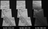 Shadows Draw Attention to Features of Mars Landscape (Rover Tracks)